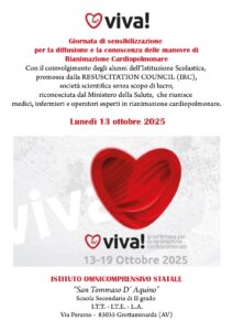 Giornata Sensibilizzazione Rianimazione Cardiopolmonare